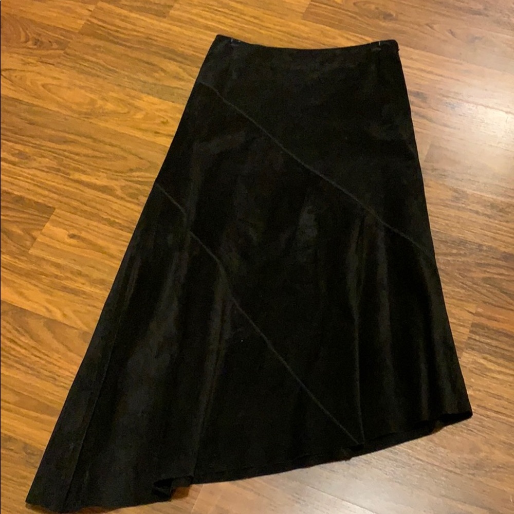 Leather skirt